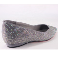 2020 Flat Shoes Girl rhinestone lining leather casual c289 Ladies women manufacturer Flats